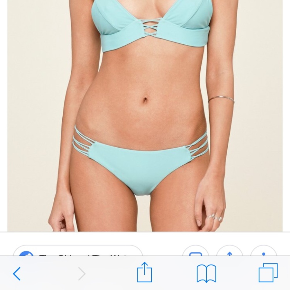 Amuse society aqua bottoms